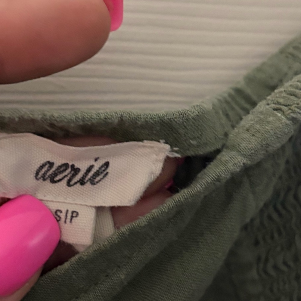 Aerie Strapless Smocked Jumpsuit - Picture 5 of 6